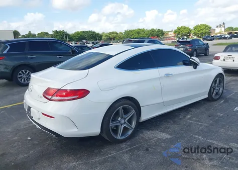 2017 Mercedes-Benz C 300 4Matic from USA, damaged, VIN WDDWJ4KB2HF389638